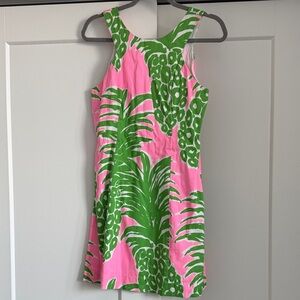 Lilly Pulitzer Pink and Green Dress